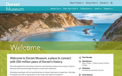 Dorset Museum Website